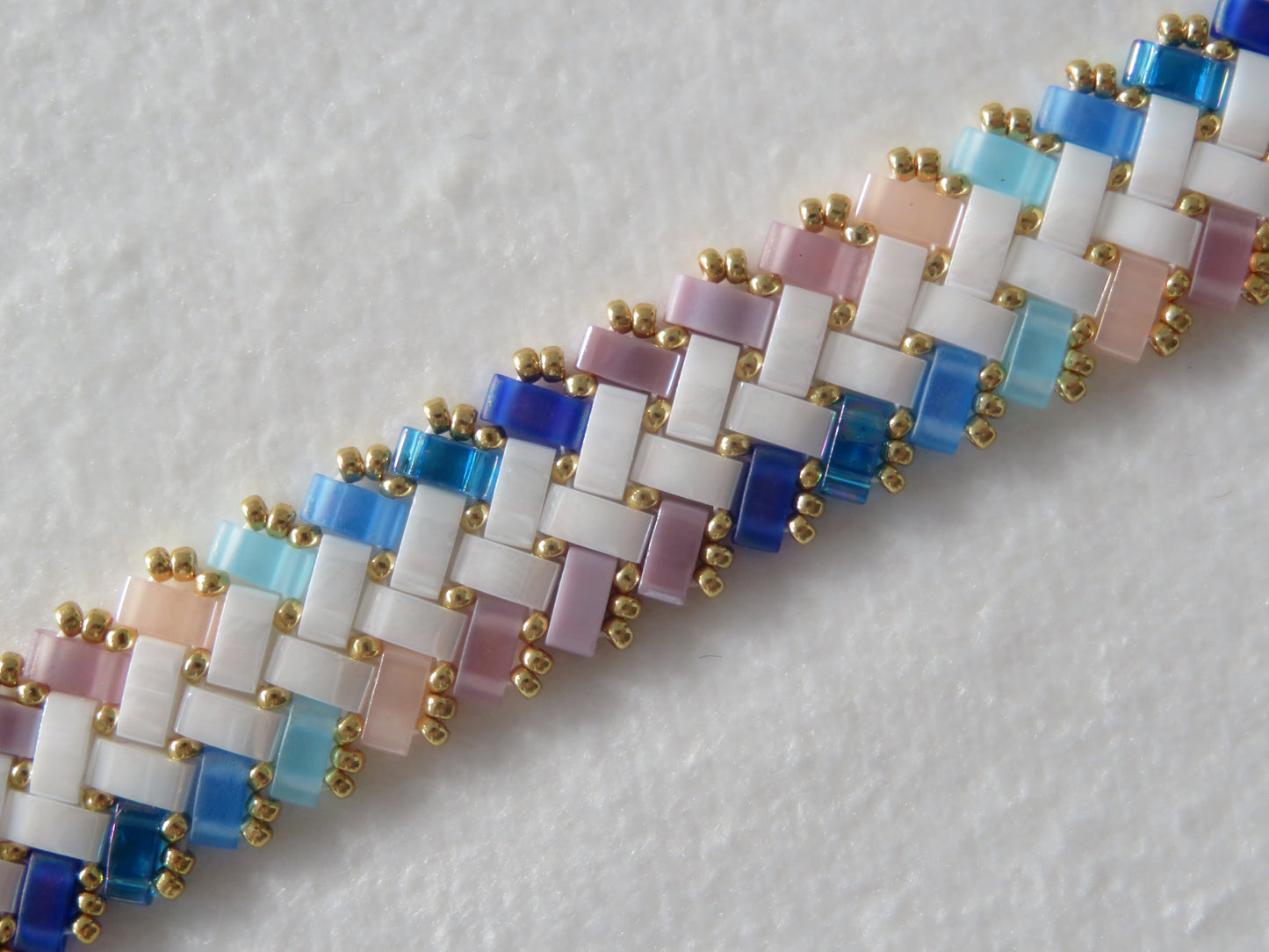 Bracelet 2 rangs - Dégradé extérieur