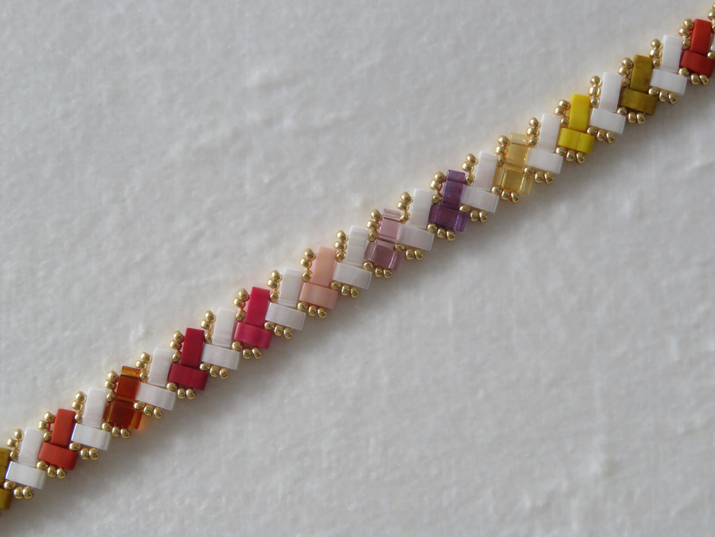 Bracelet 1 rang rayé