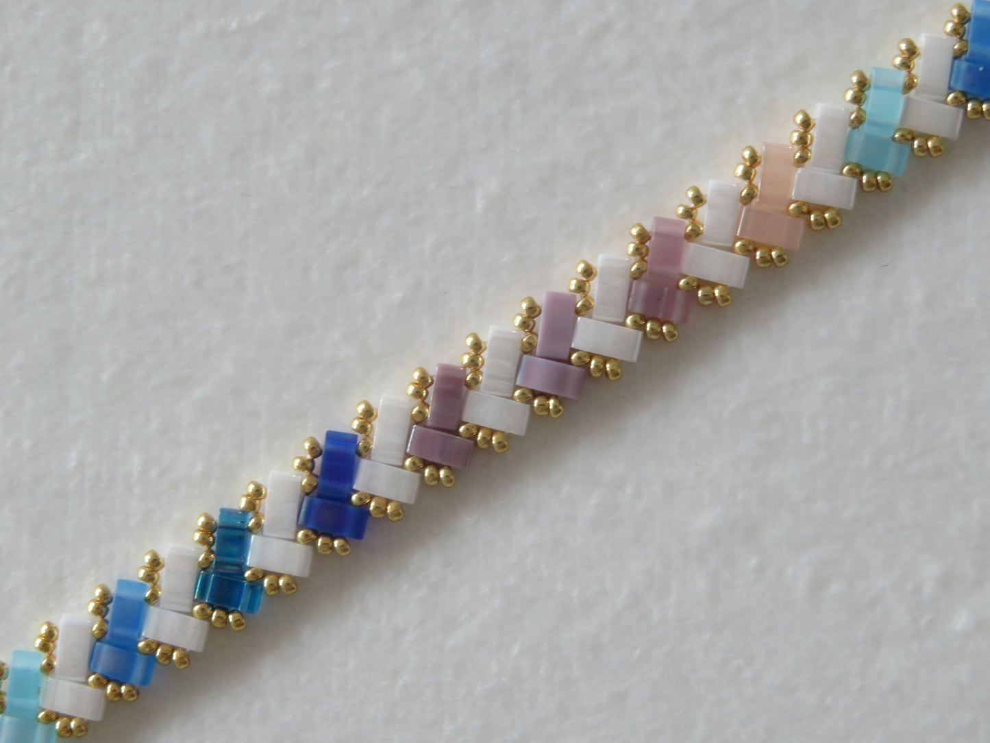 Bracelet 1 rang rayé