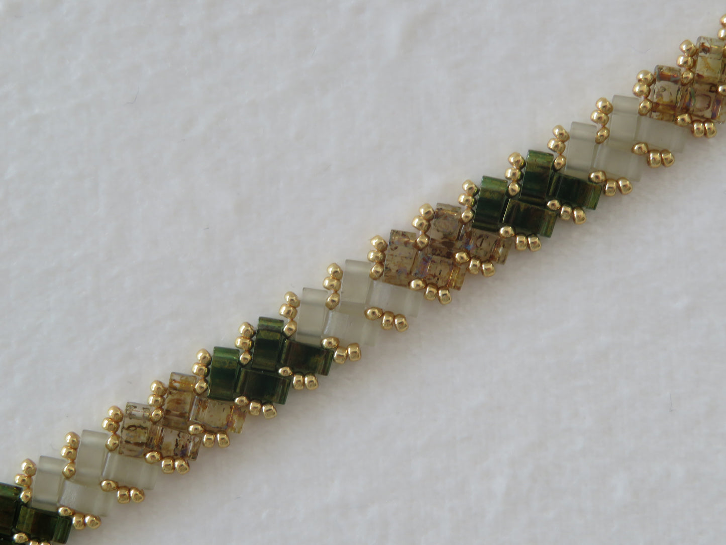 Bracelet 1 rang tricolor rayé