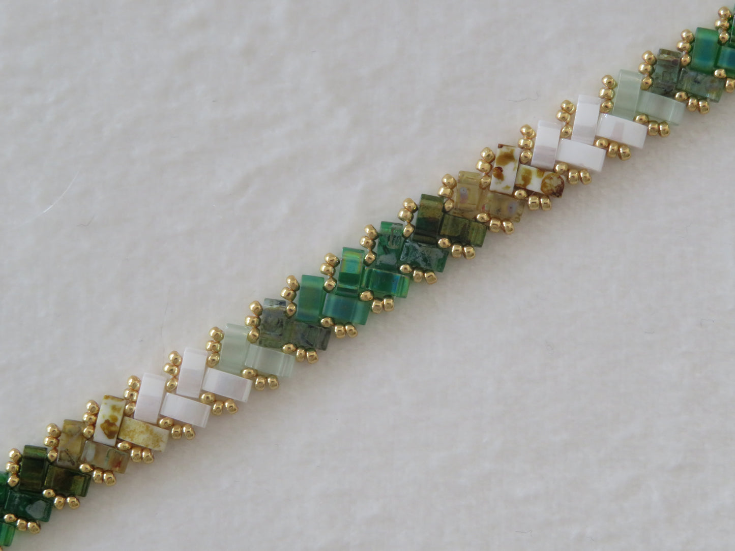Bracelet 1 rang dégradé long