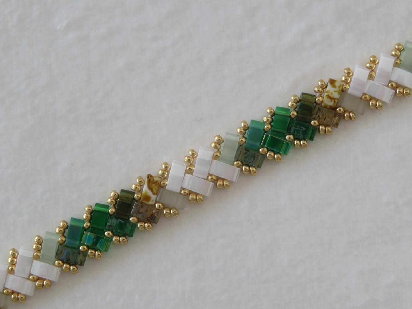 Bracelet 1 rang dégradé court