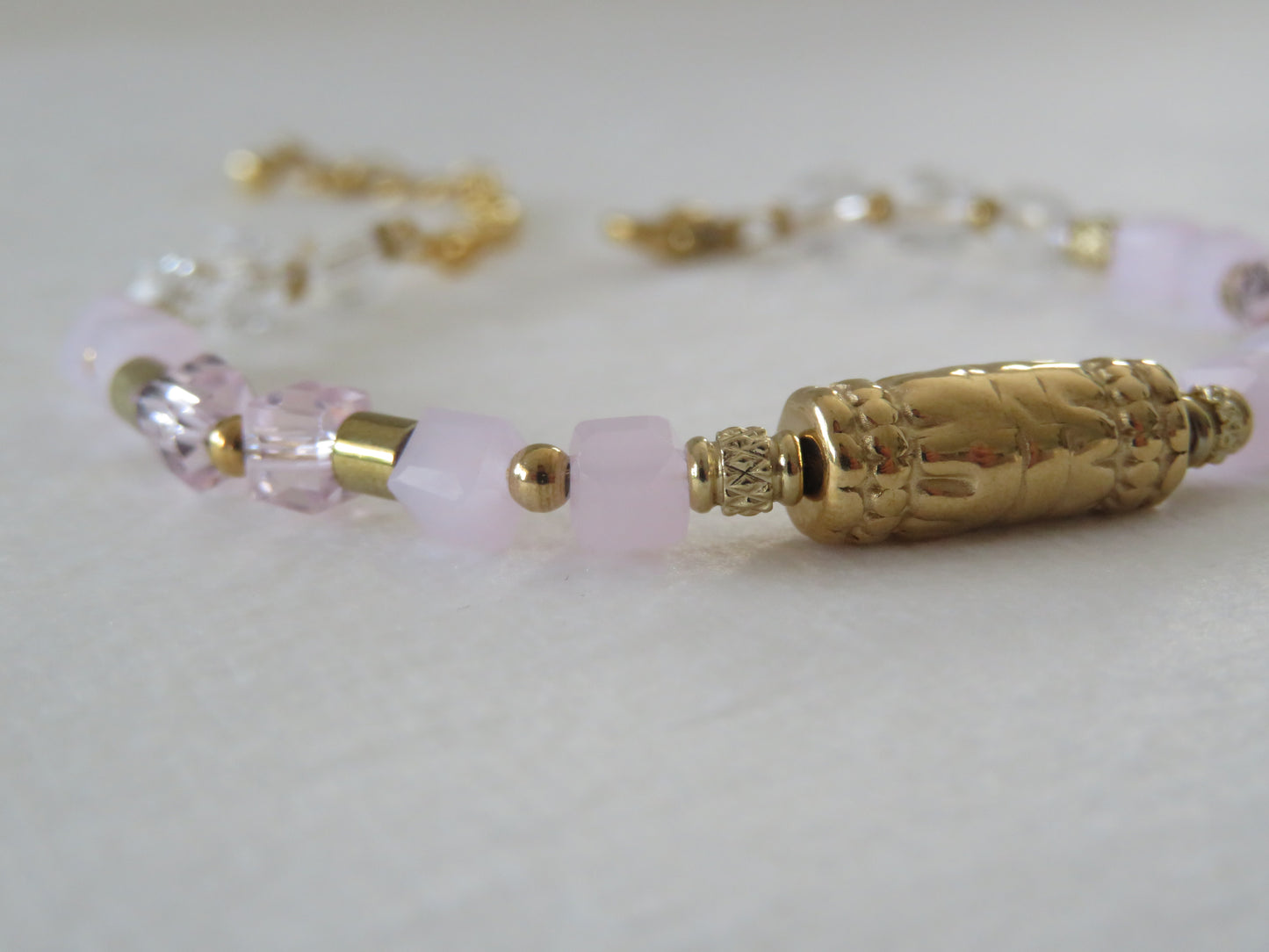 Bracelet Hélios Rose Pale