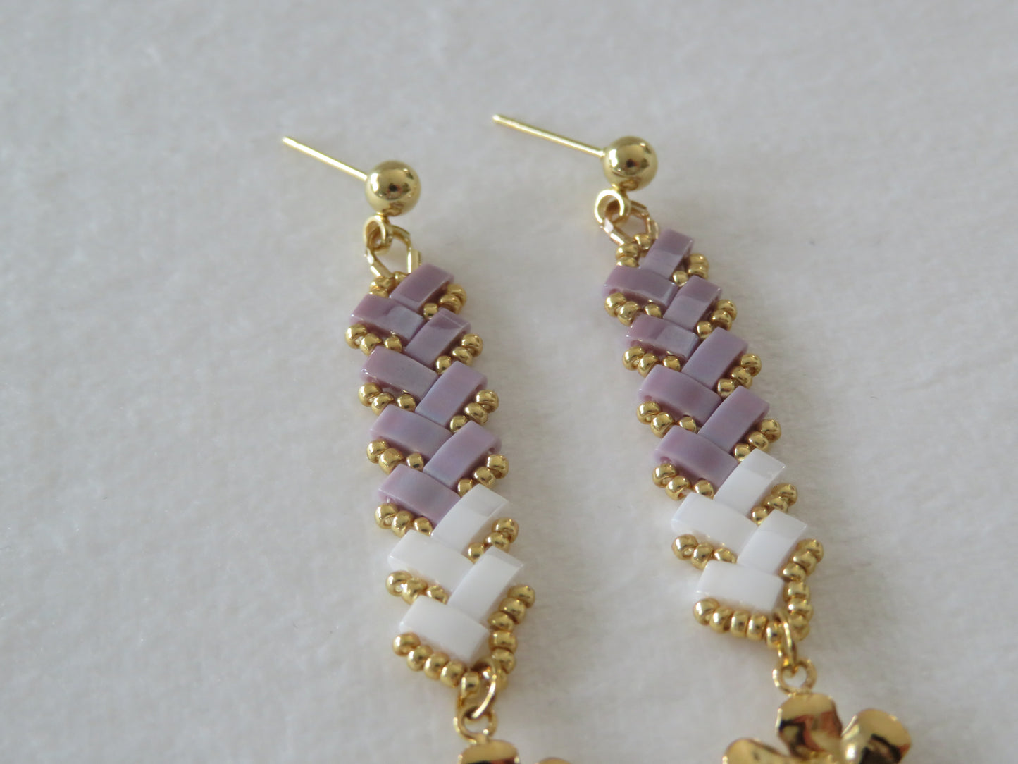 Boucles d'Oreilles charm Fleur