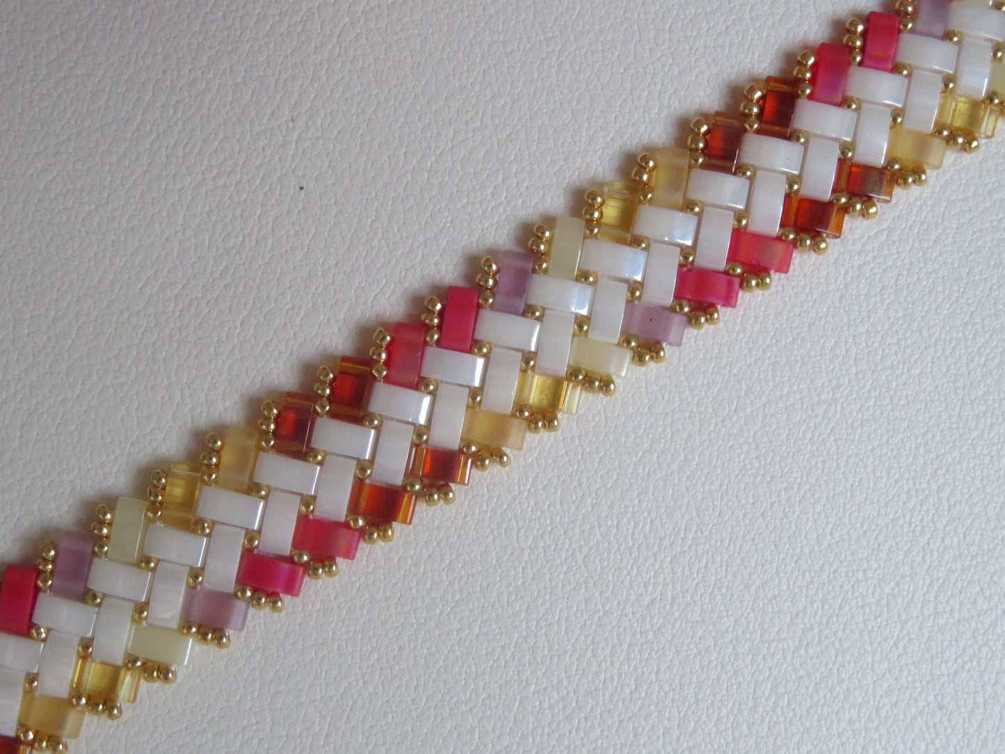 Bracelet 2 rangs dégradé extérieur
