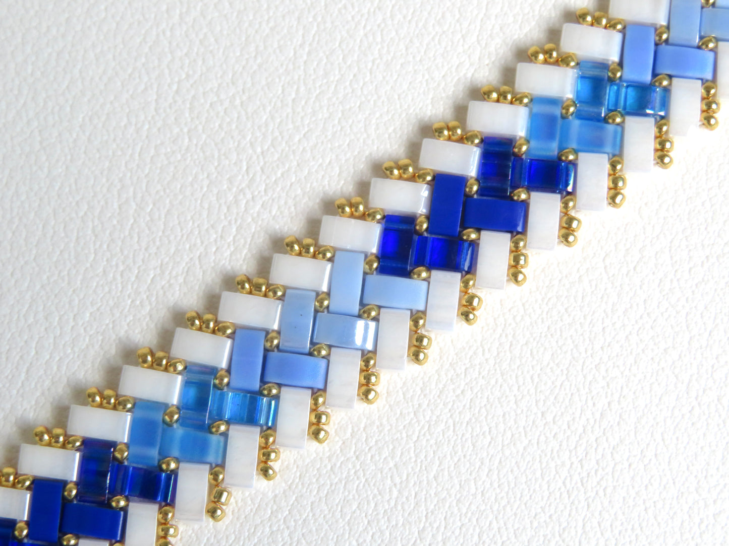 Bracelet Miyuki 2 rangs dégradé intérieur