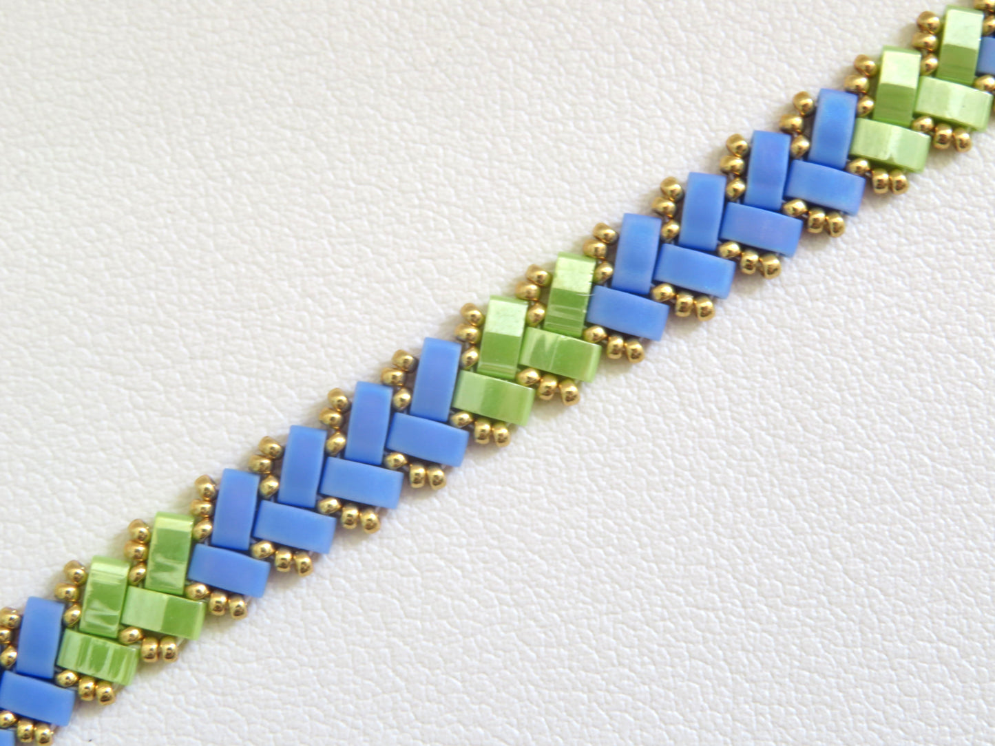 Bracelet Miyuki 1 rang Neon Iris