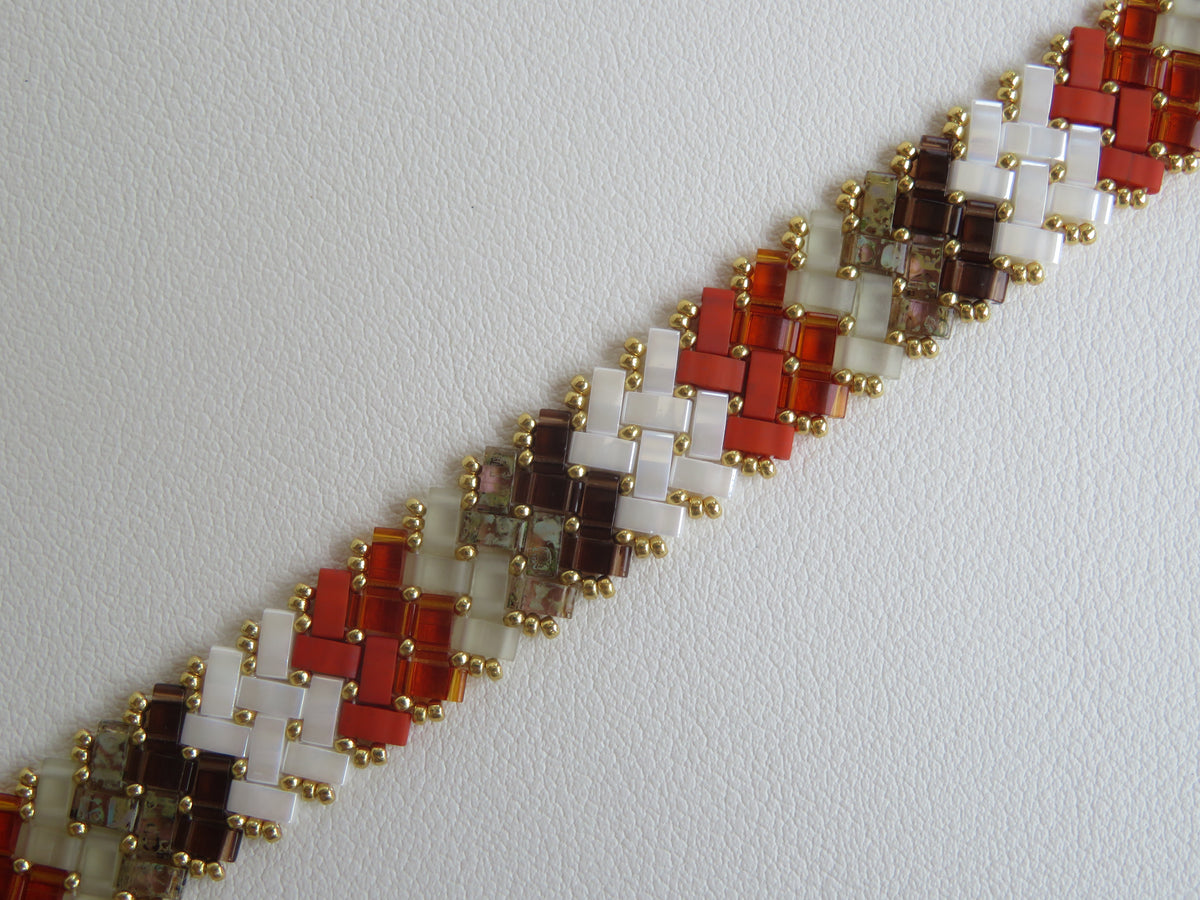 Bracelet 2 rangs dégradé long