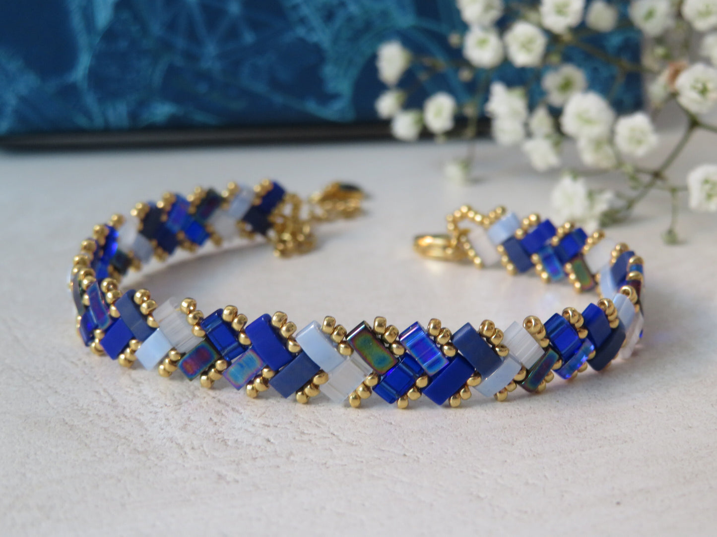 Bracelet 1 rang full color