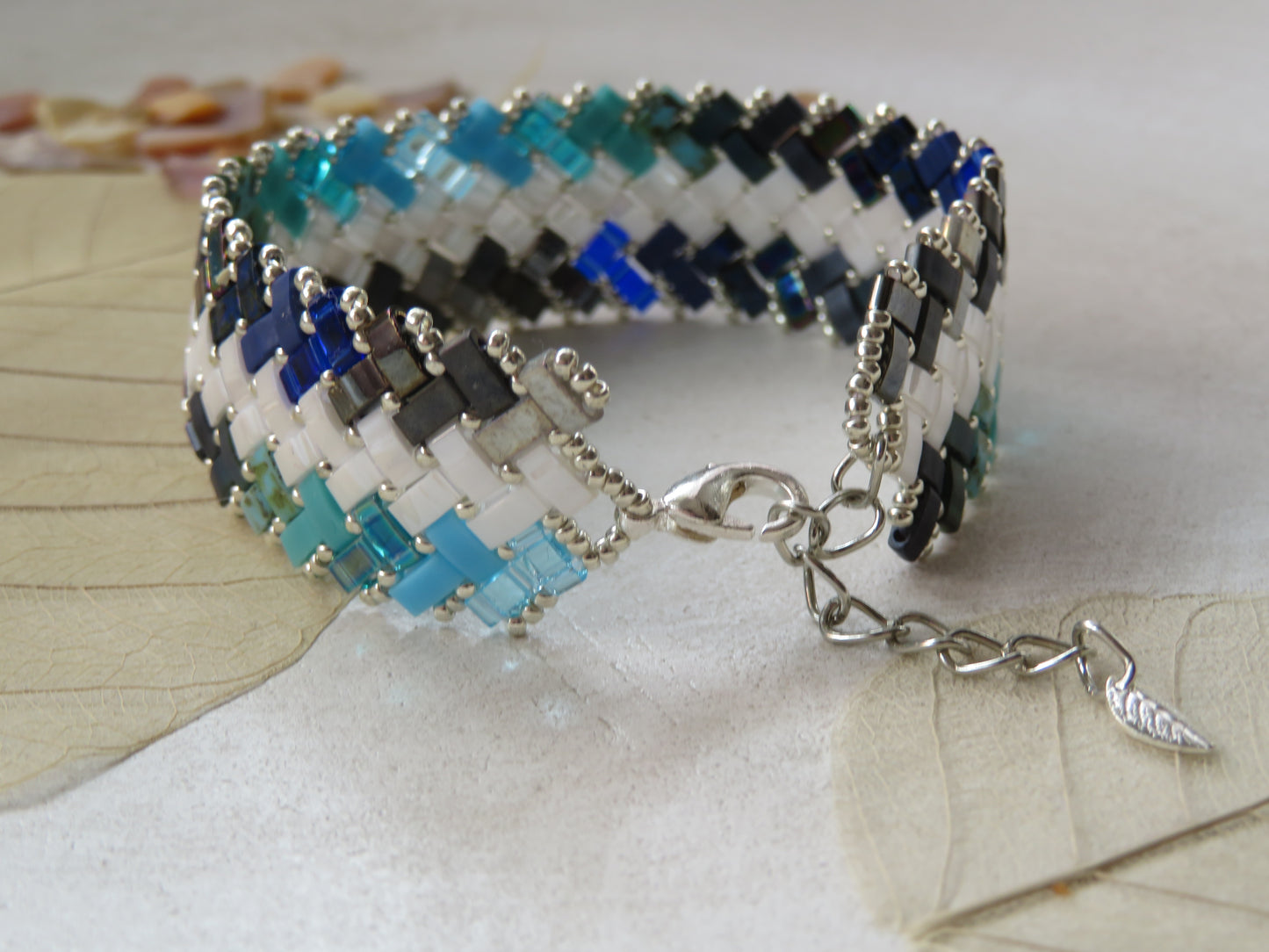 Bracelet 3 rangs dégradé Extérieur