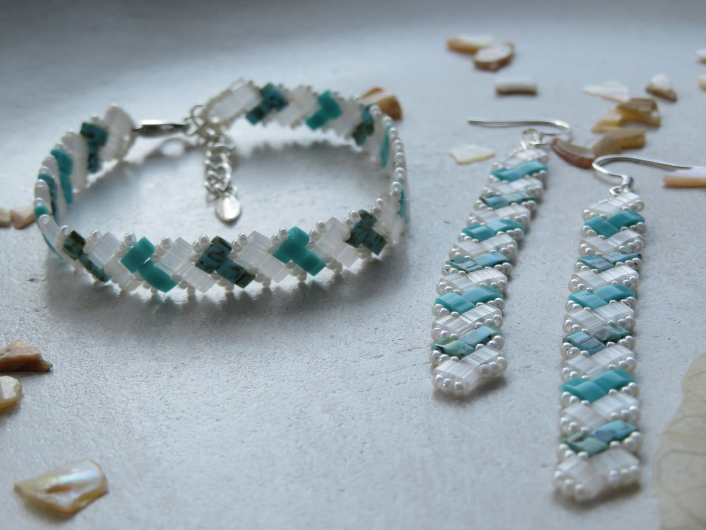 1 row striped turquoise Bracelet
