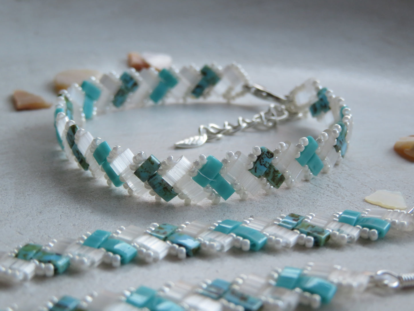 1 row striped turquoise Bracelet