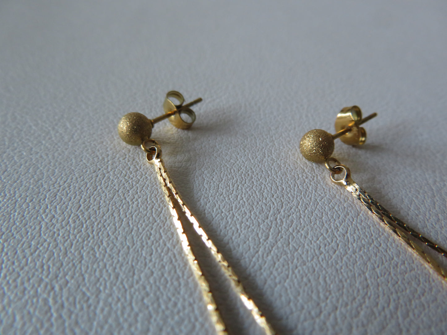 Boucles d'Oreilles pendantes 2 chaines