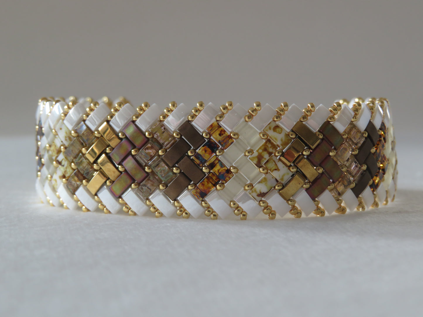 Manchette 3 rangs - Dégradé intérieur large