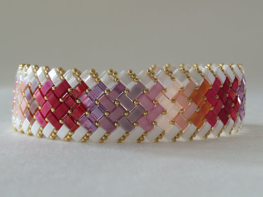 Manchette 3 rangs - Dégradé intérieur large