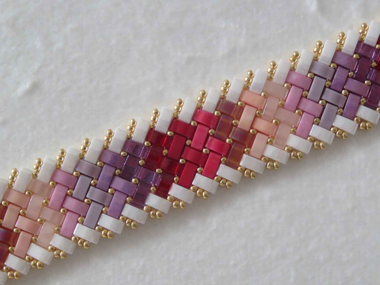 Manchette 3 rangs - Dégradé intérieur large