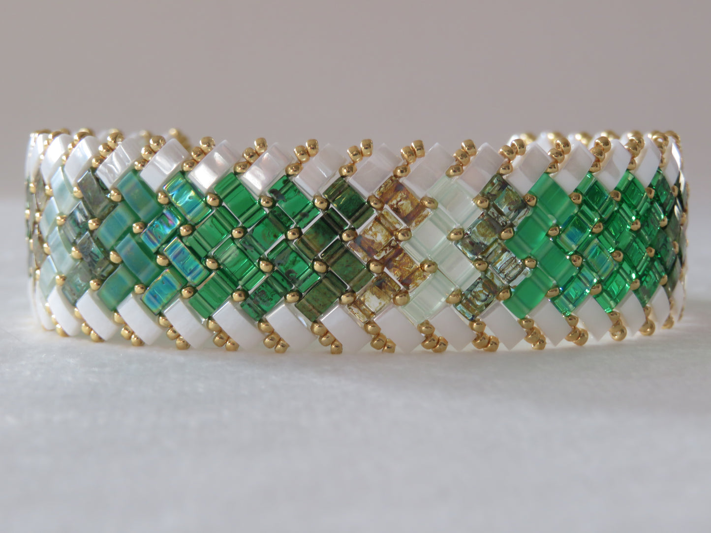 Manchette 3 rangs - Dégradé intérieur large