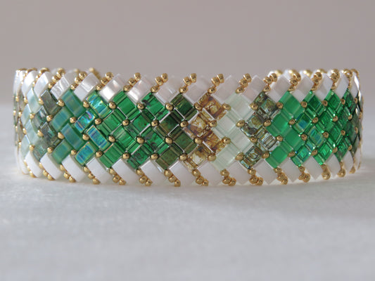 Manchette 3 rangs - Dégradé intérieur large