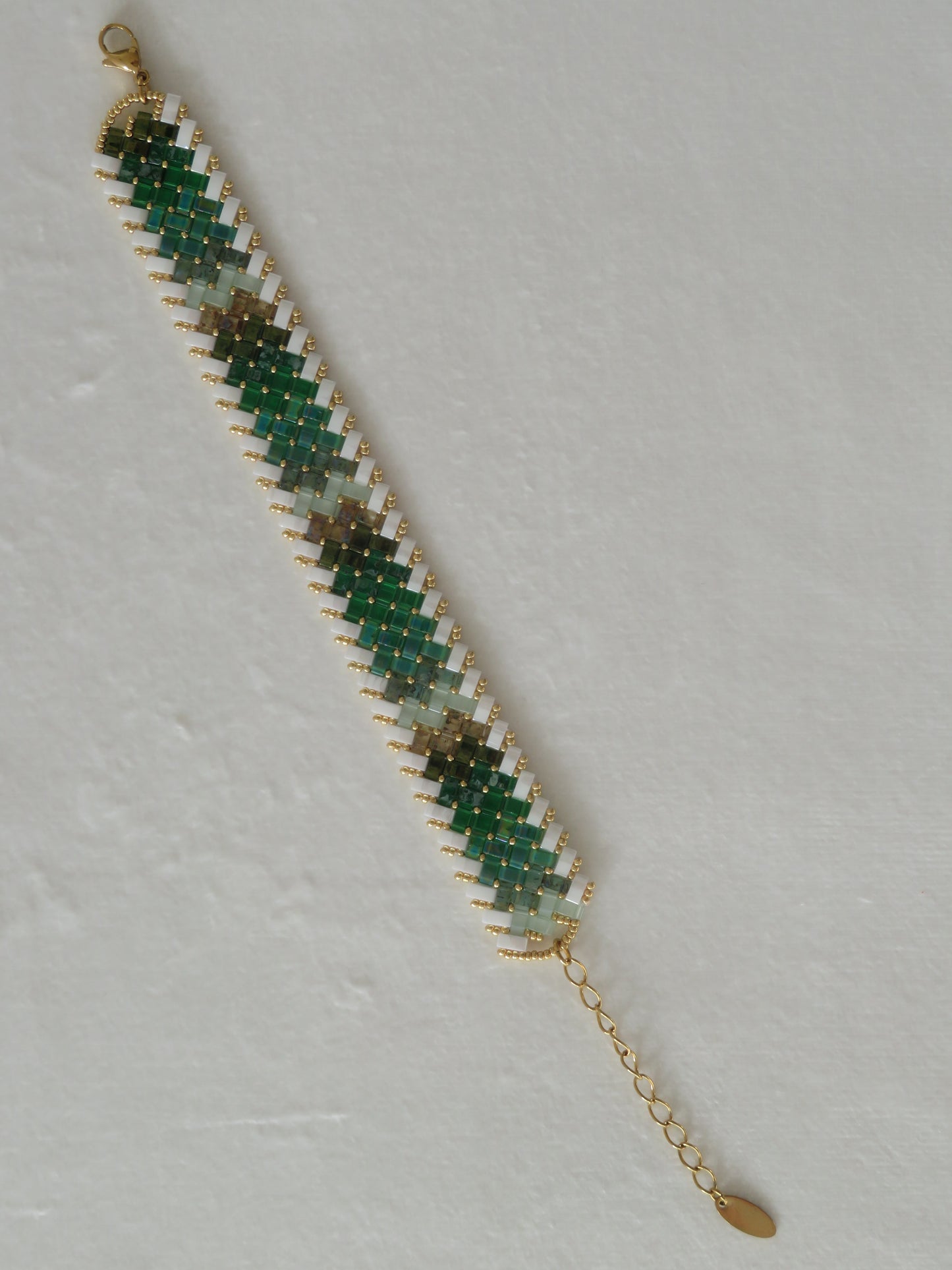 Manchette 3 rangs - Dégradé intérieur large