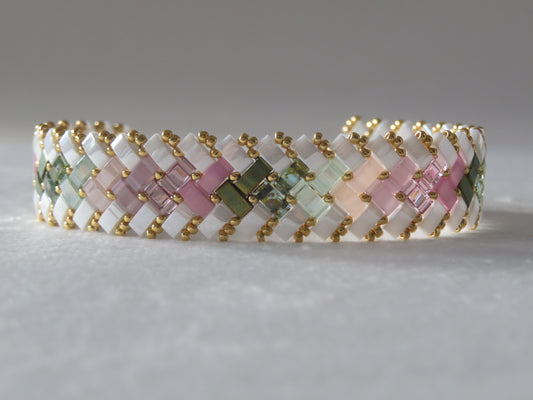 Bracelet 2 rangs - Dégradé intérieur