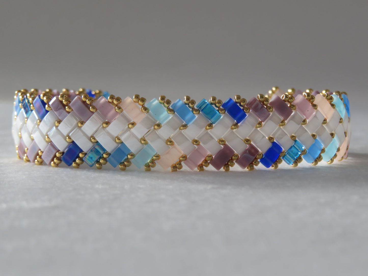 Bracelet 2 rangs - Dégradé extérieur