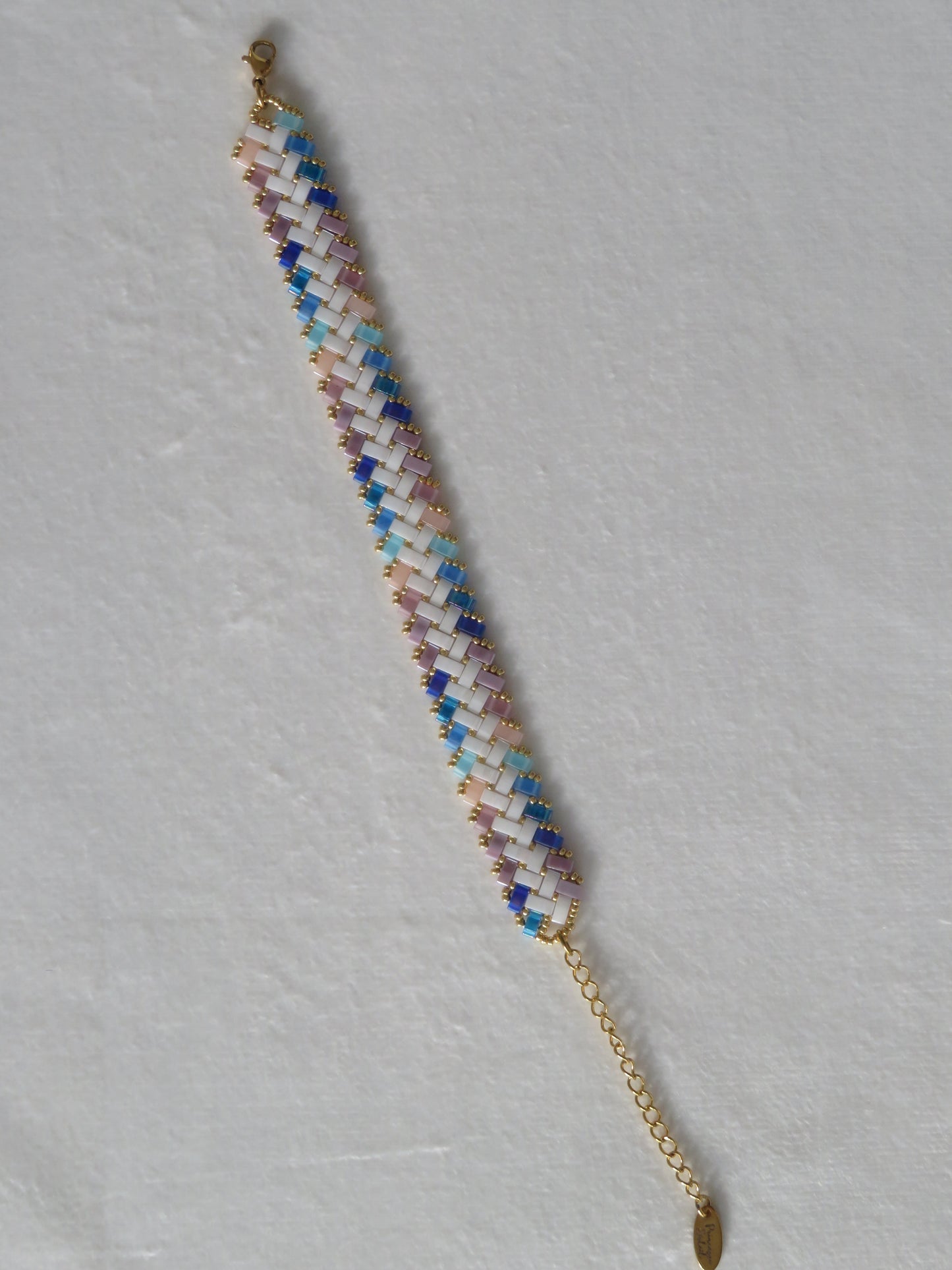 Bracelet 2 rangs - Dégradé extérieur