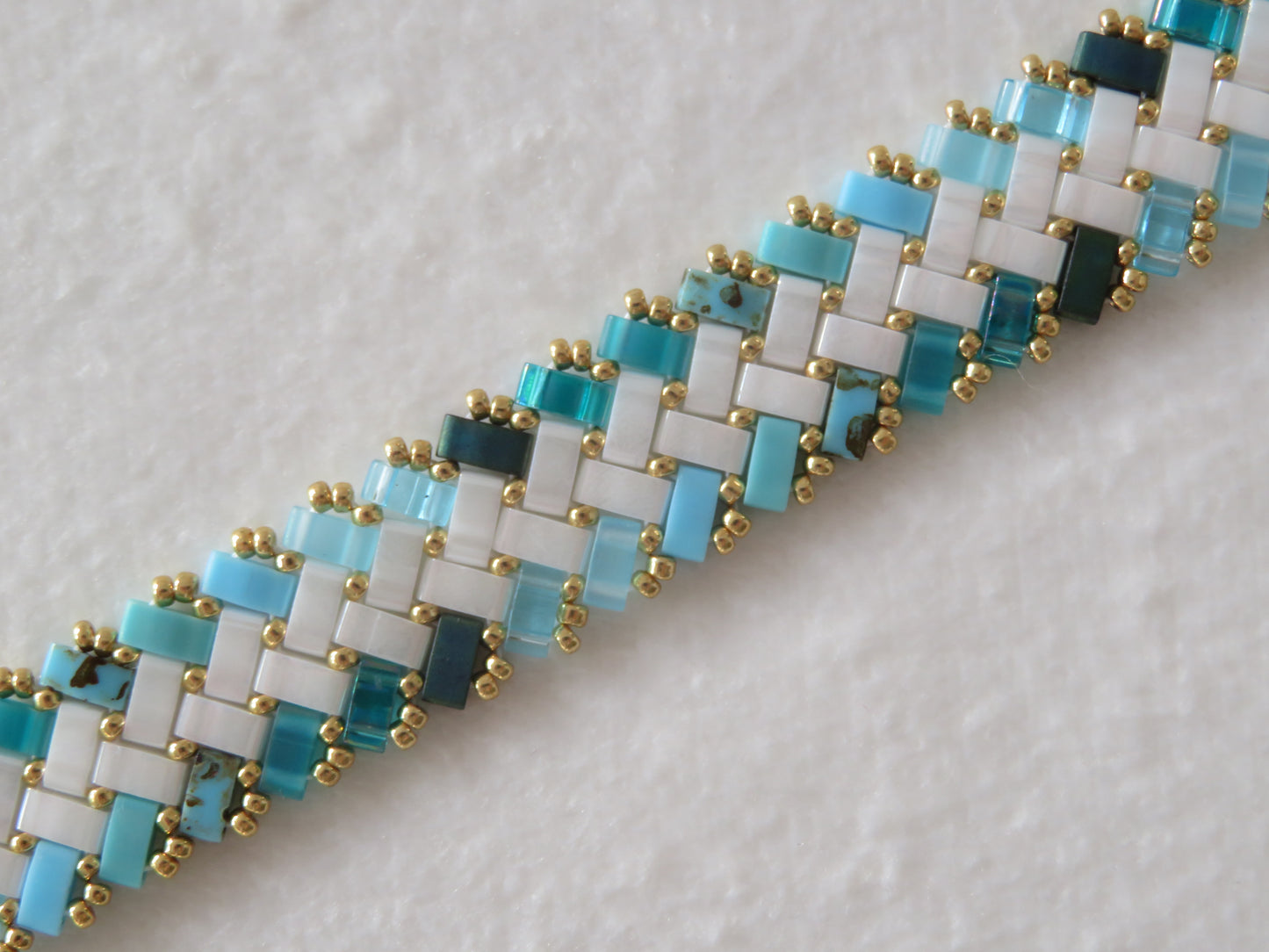 Bracelet 2 rangs - Dégradé extérieur