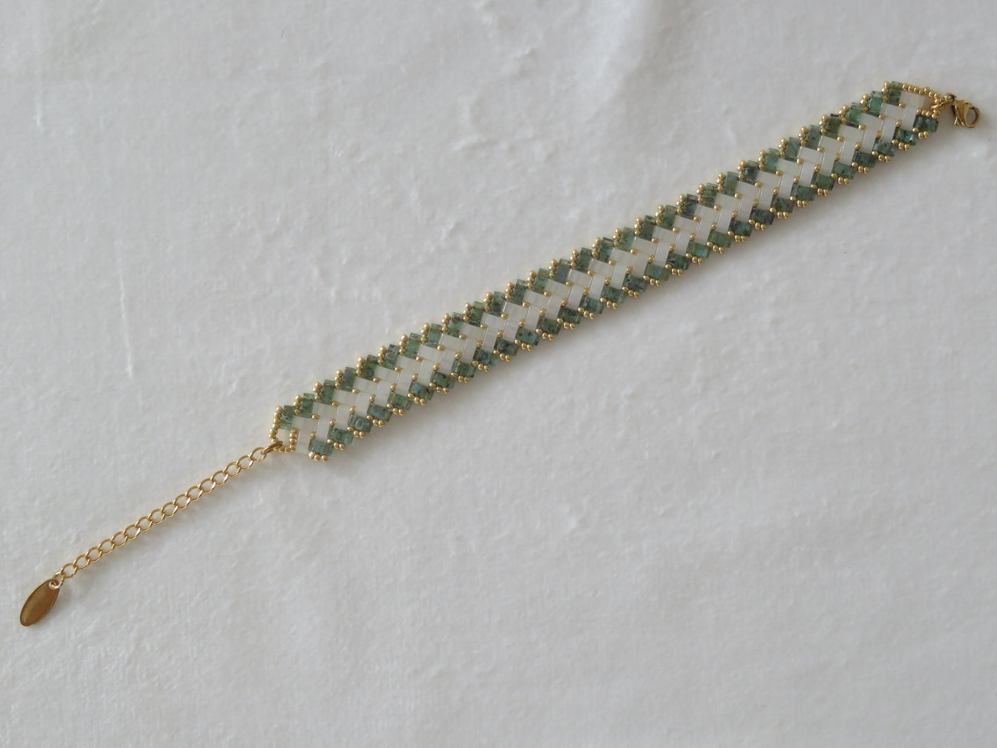 Bracelet 2 rangs - Bicolor