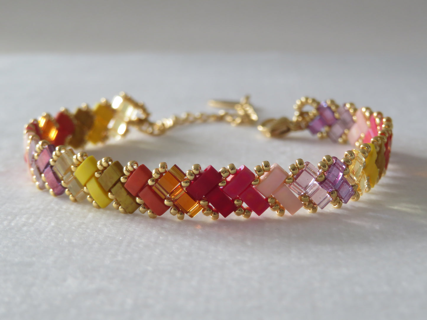 Bracelet 1 rang dégradé full color