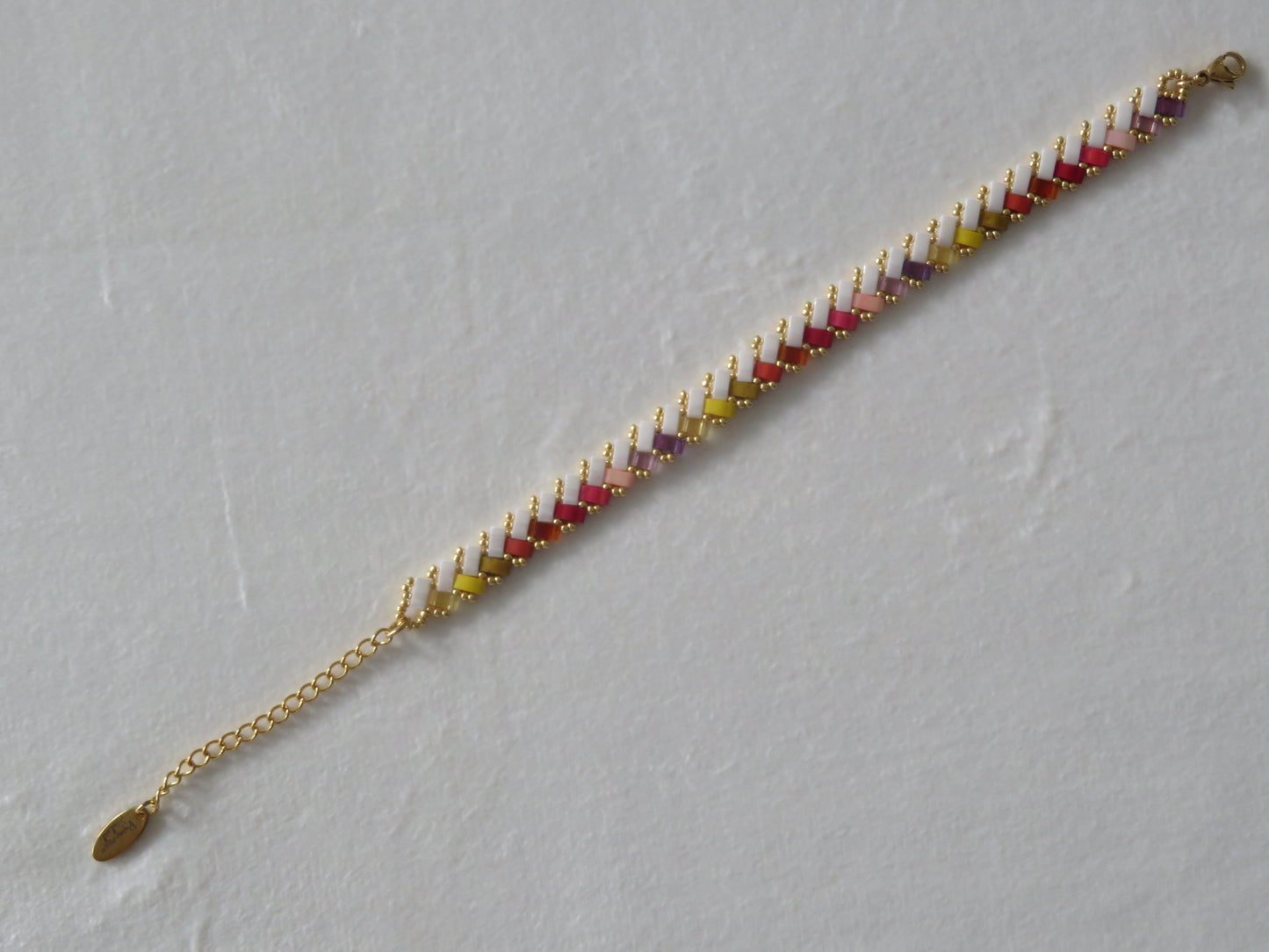 Bracelet Miyuki 1 rang pointillé