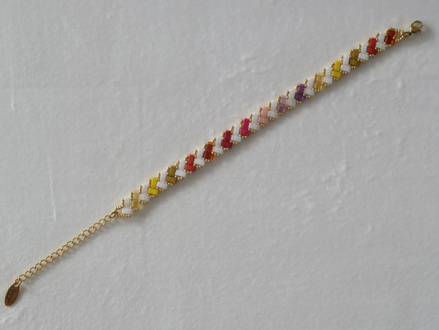 Bracelet 1 rang rayé