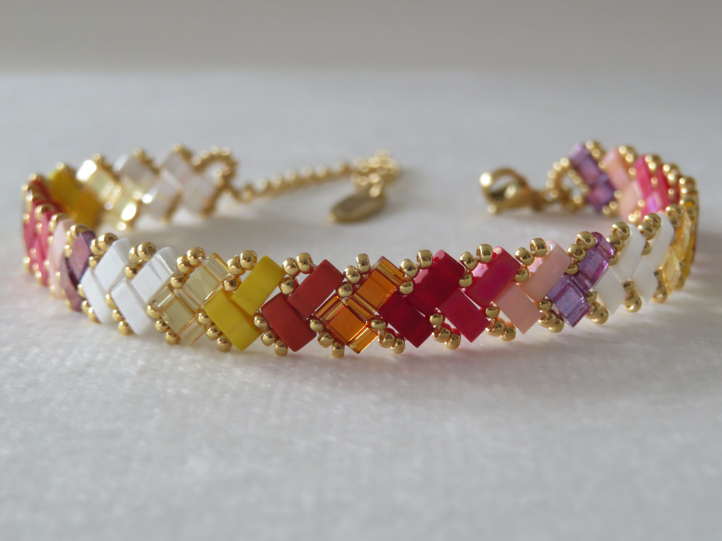 Bracelet 1 rang dégradé long