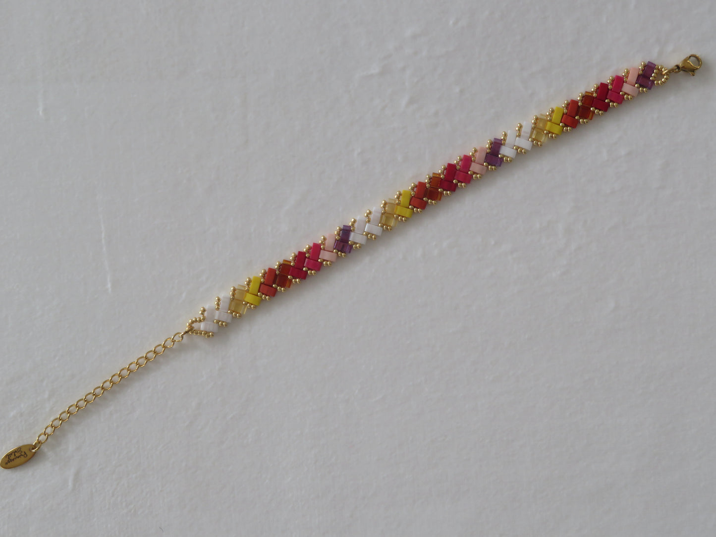 Bracelet 1 rang dégradé long