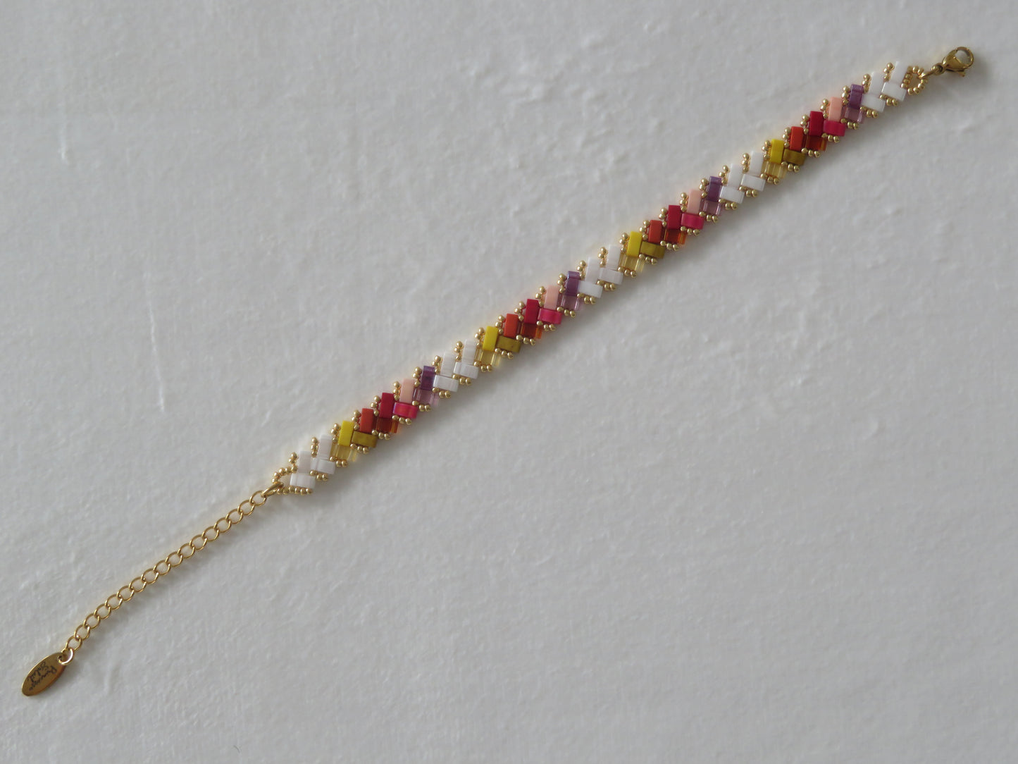 Bracelet 1 rang dégradé court