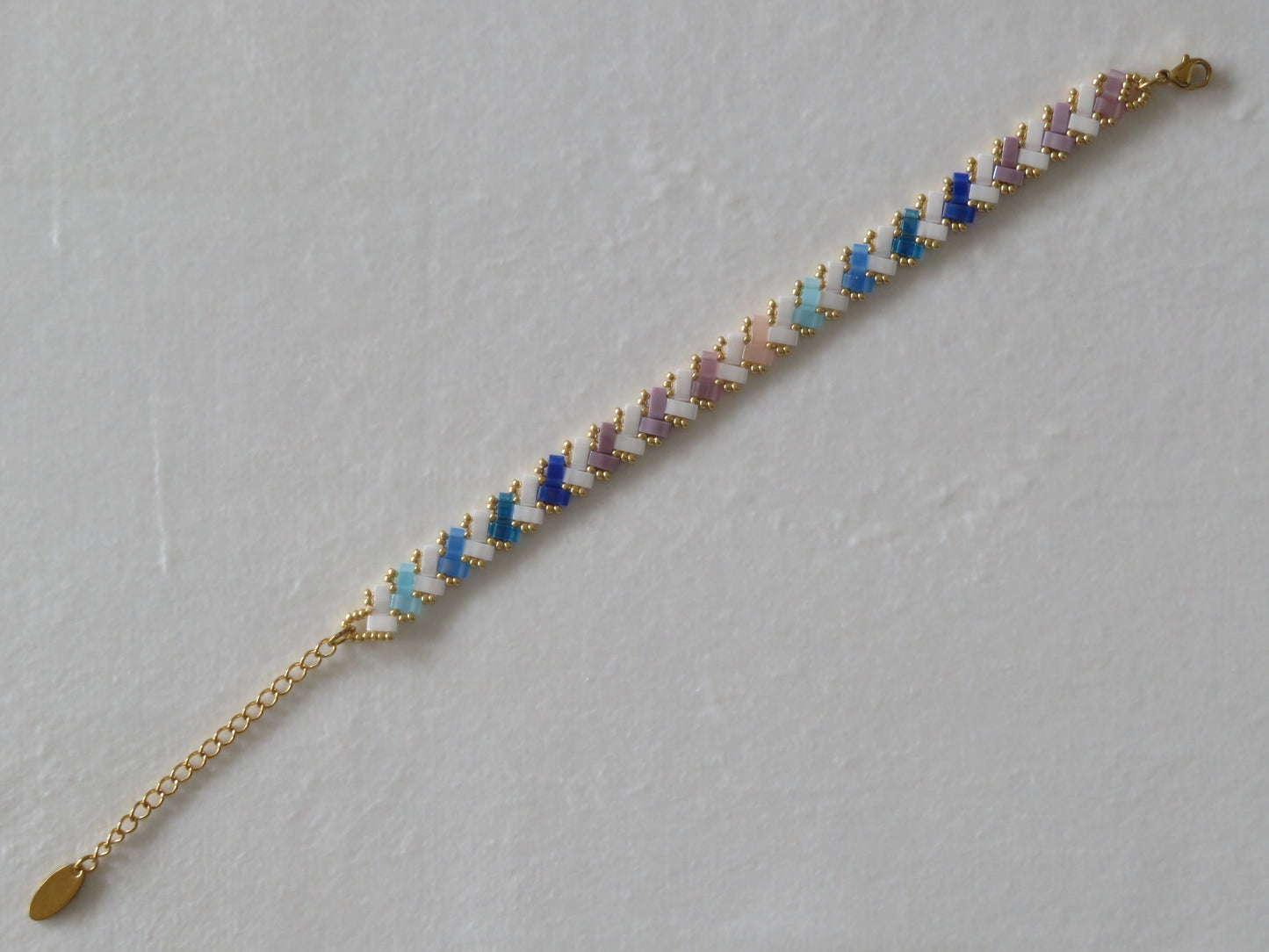 Bracelet 1 rang rayé