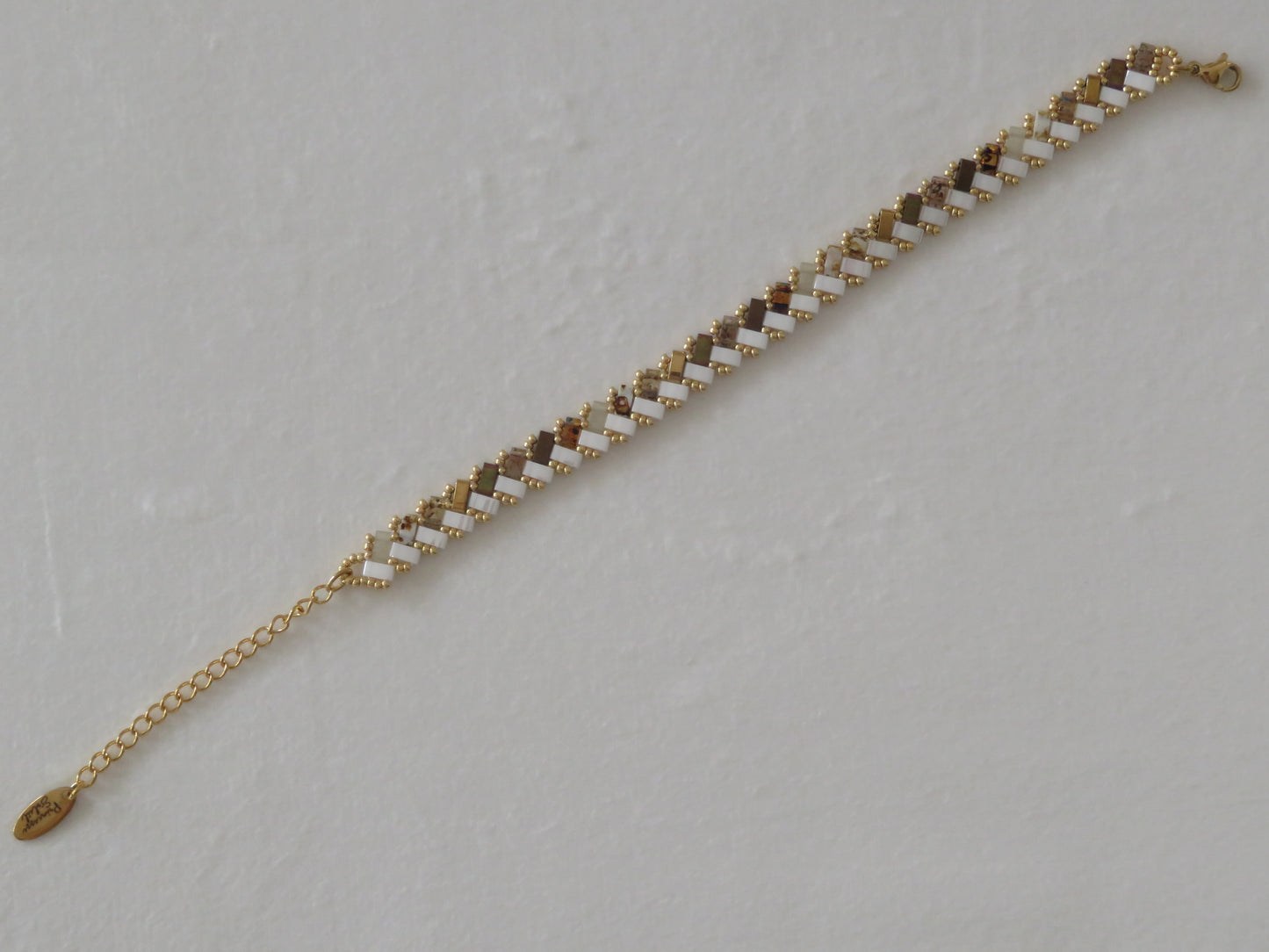 Bracelet Miyuki 1 rang pointillé