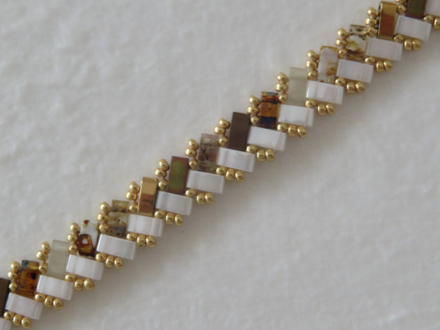 Bracelet Miyuki 1 rang pointillé