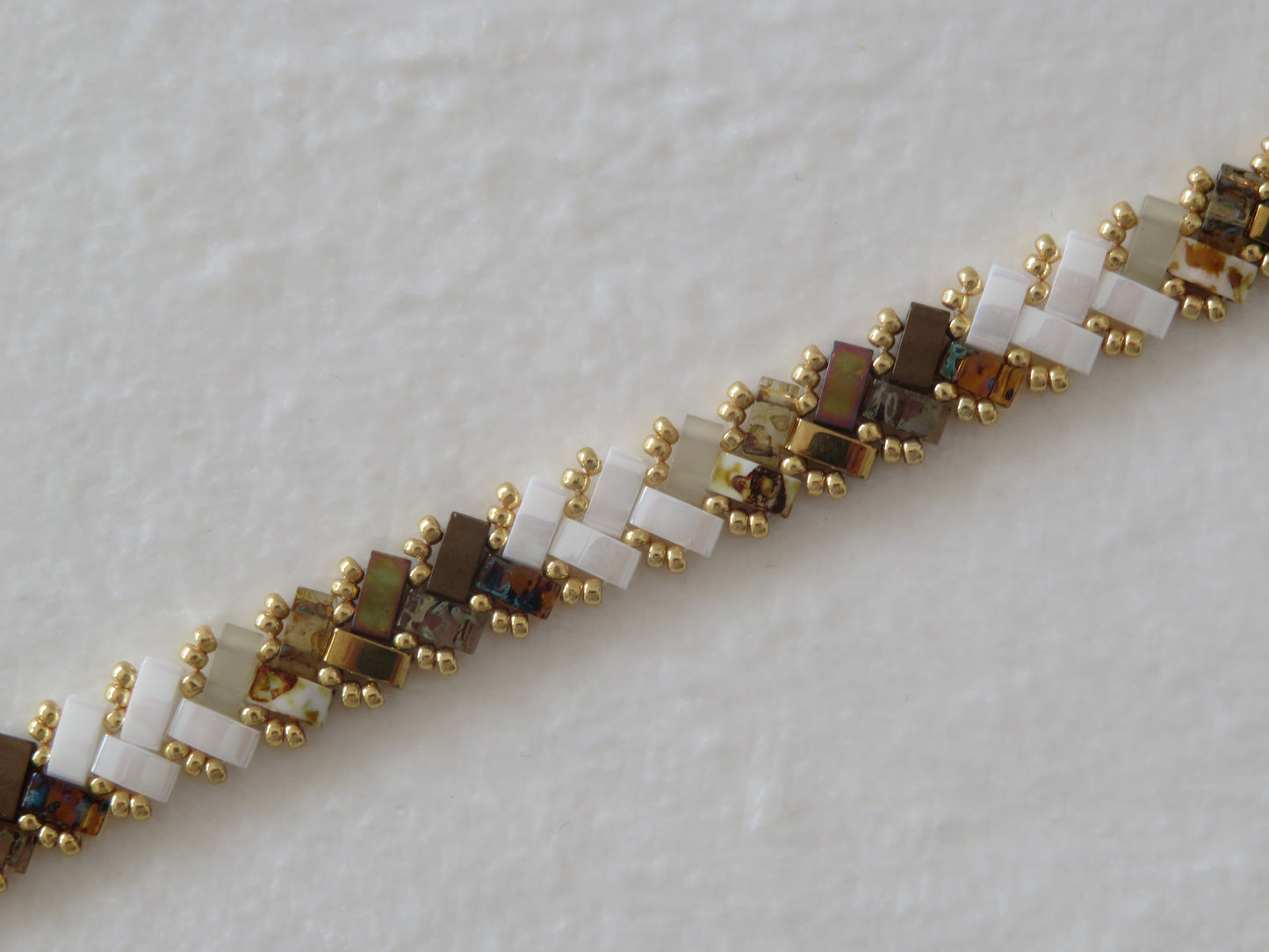 Bracelet Miyuki 1 rang dégradé court