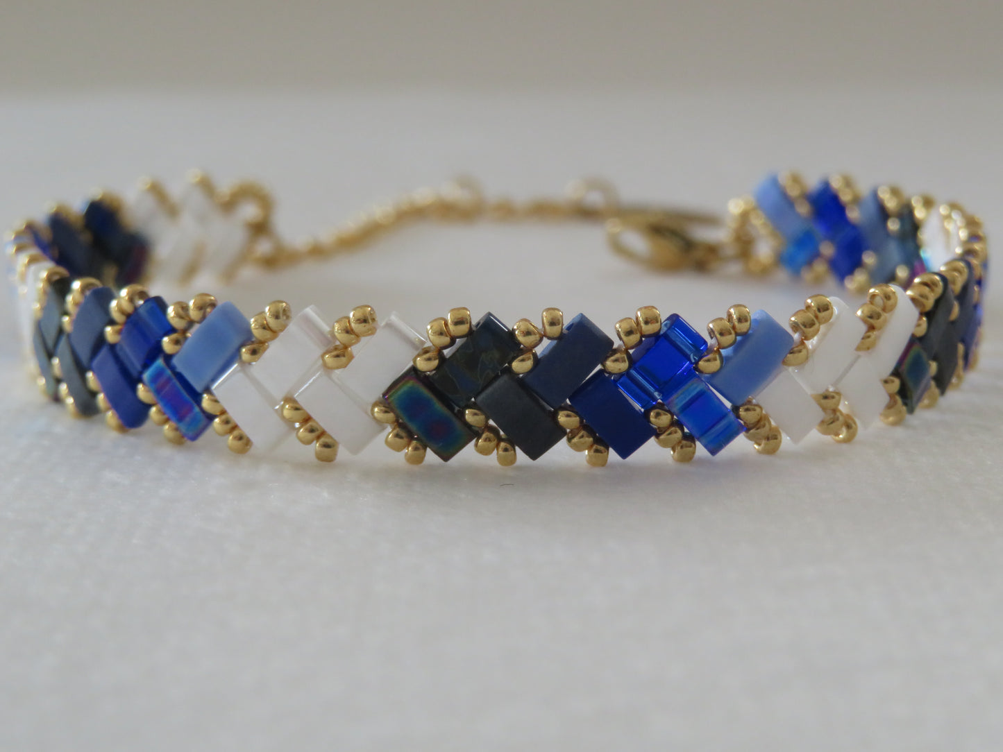 Bracelet Miyuki 1 rang dégradé court