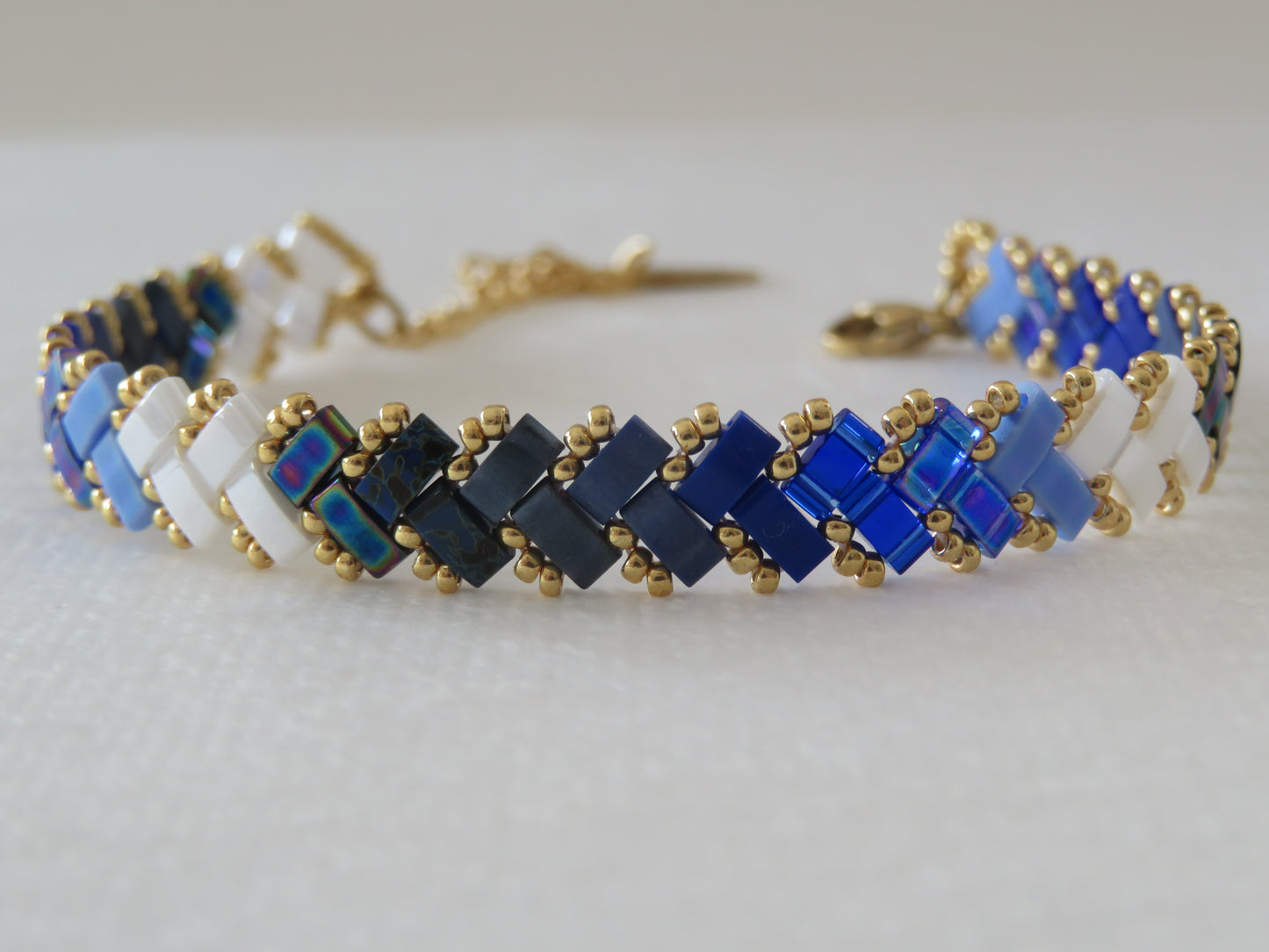 Bracelet 1 rang dégradé long