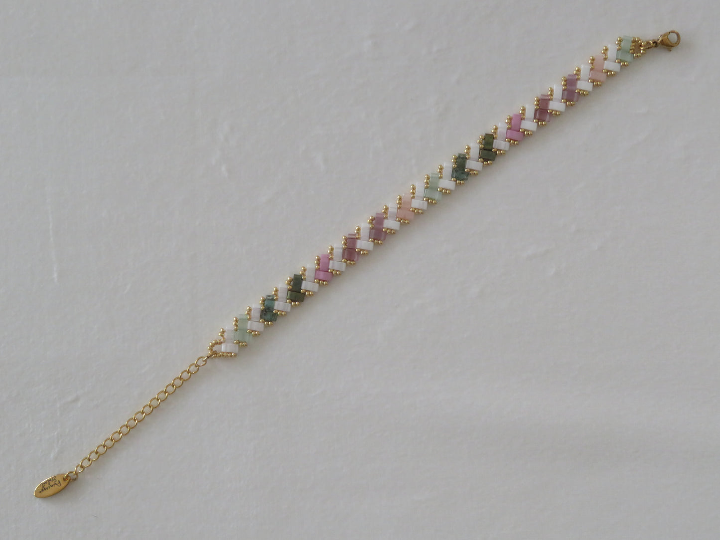 Bracelet 1 rang rayé