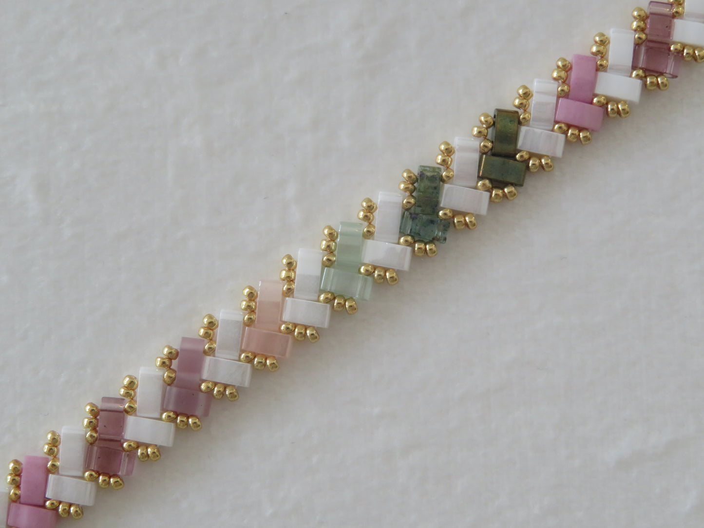 Bracelet 1 rang rayé