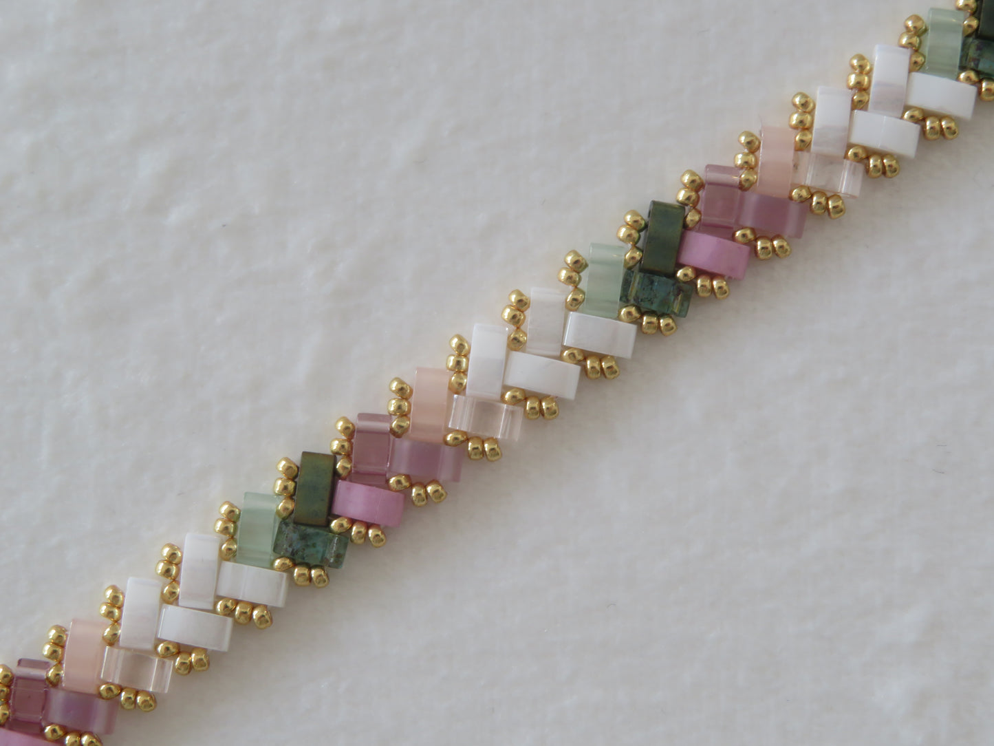 Bracelet 1 rang dégradé court