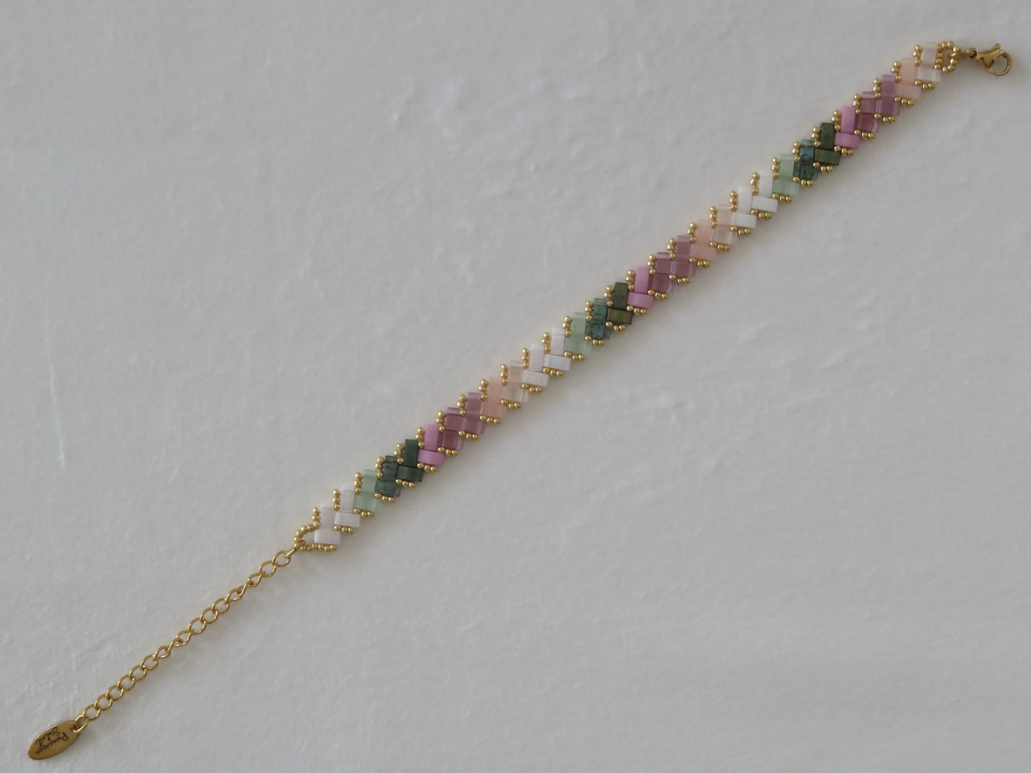 Bracelet 1 rang dégradé long