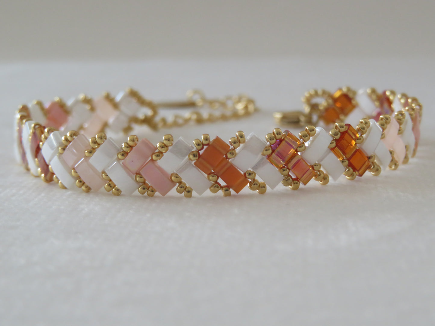 Bracelet 1 rang rayé