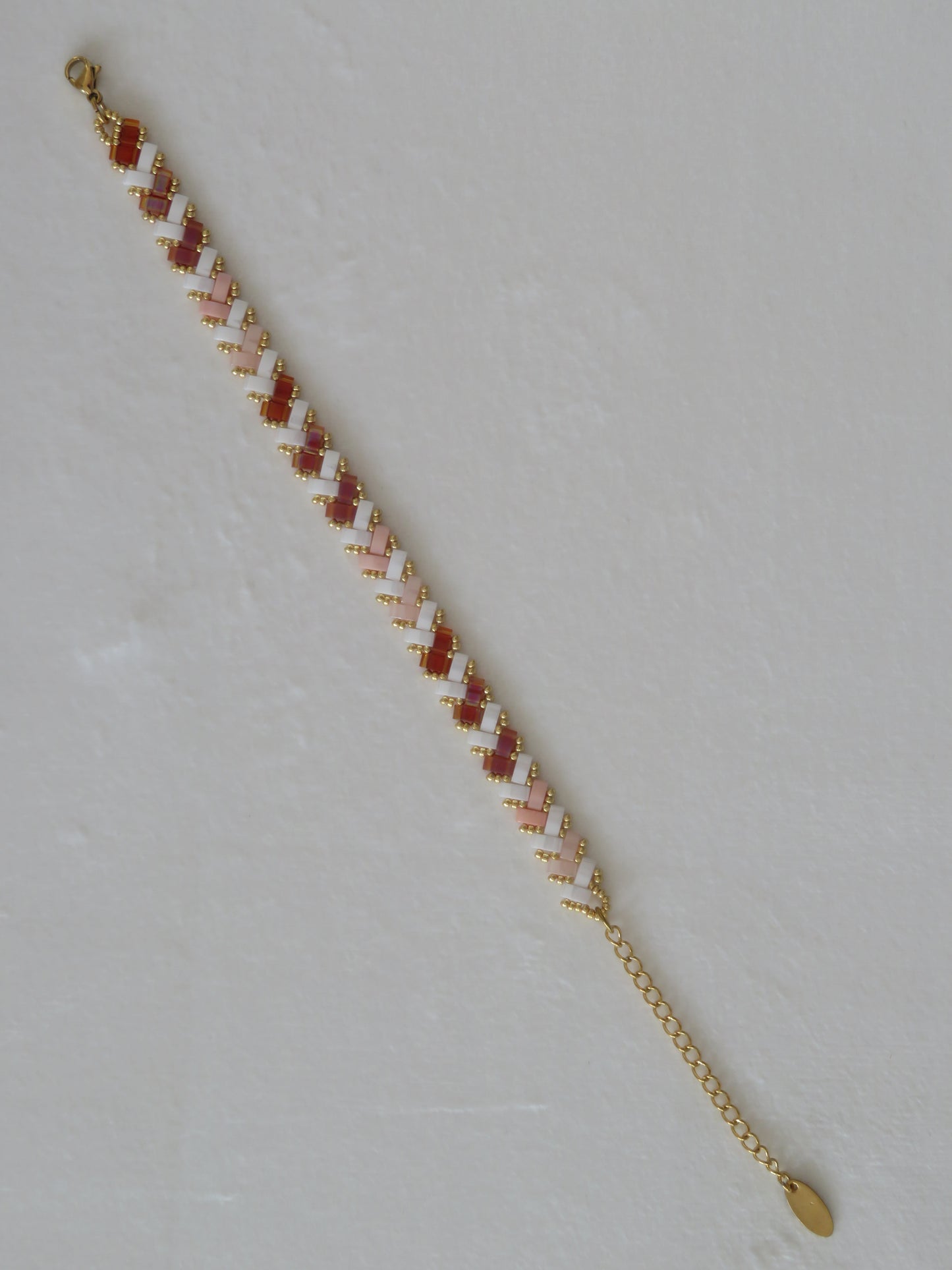 Bracelet 1 rang rayé