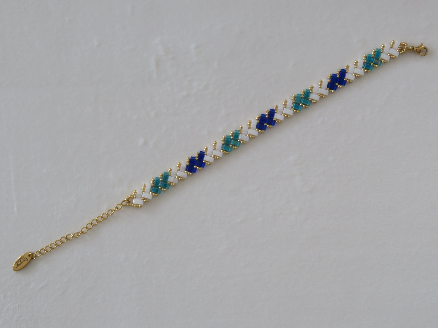 Bracelet 1 rang rayé
