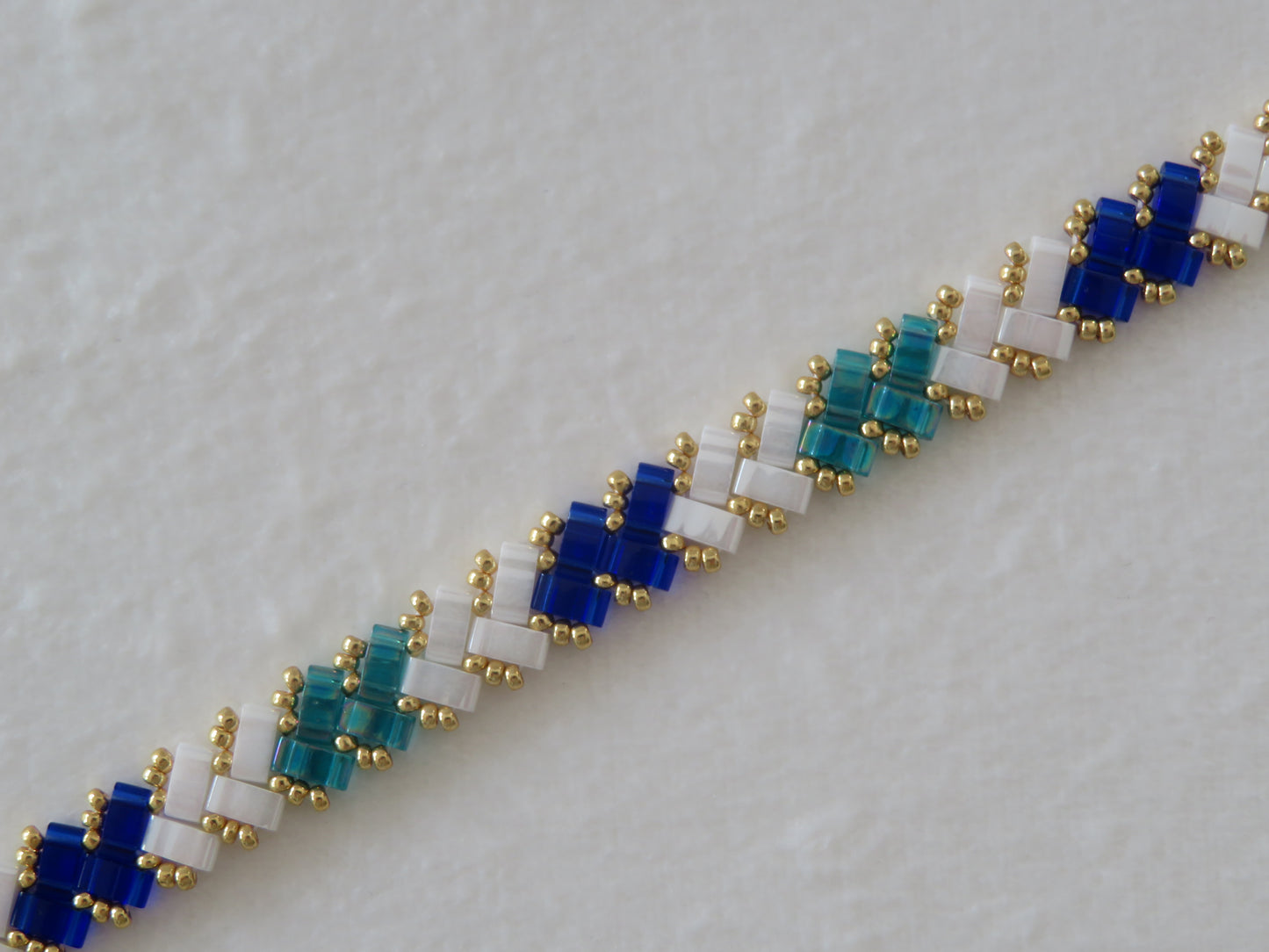 Bracelet 1 rang rayé