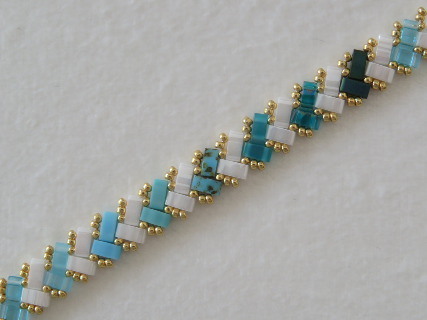 Bracelet 1 rang rayé