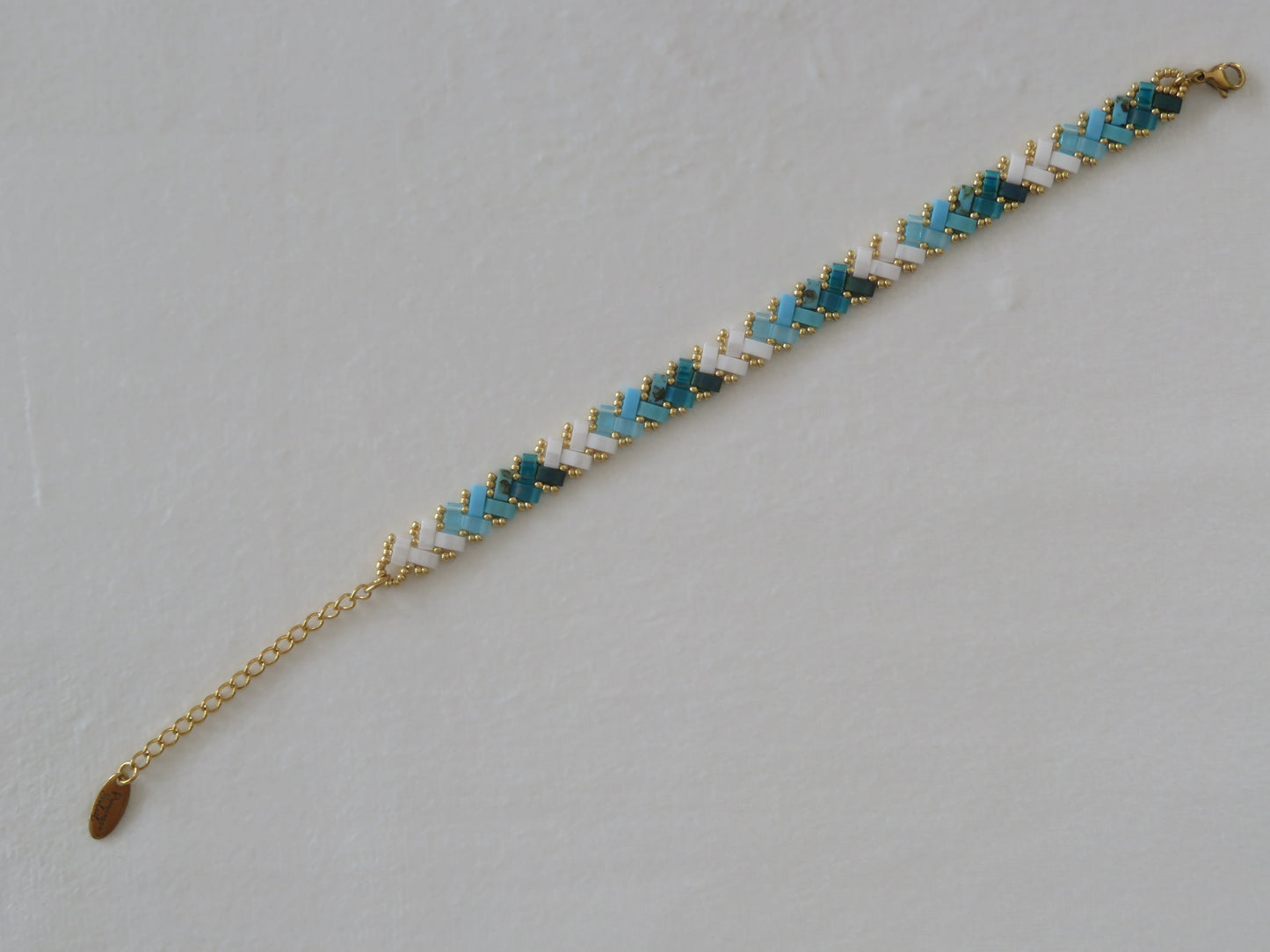 Bracelet 1 rang dégradé court